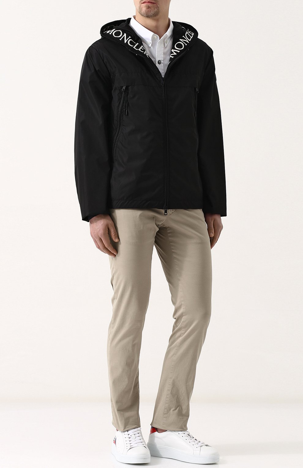 Куртка massereau на молнии с вышивкой на капюшоне MONCLER, арт. D1-091-41635-05-54155, фото 2