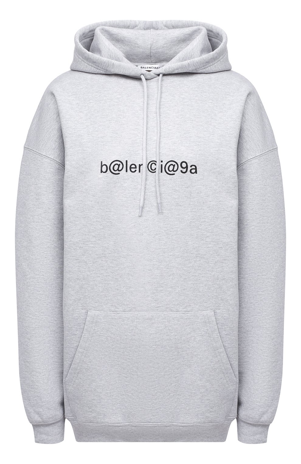 Хлопковое худи BALENCIAGA серого цвета по цене 79950 руб., арт. 578135/TIV51, фото 1 Хлопковое худи BALENCIAGA, арт. 578135/TIV51, фото 1
