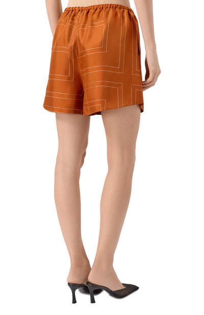 Шелковые шорты TOTEME, арт. 241-WRB1141-FB0089, фото 4