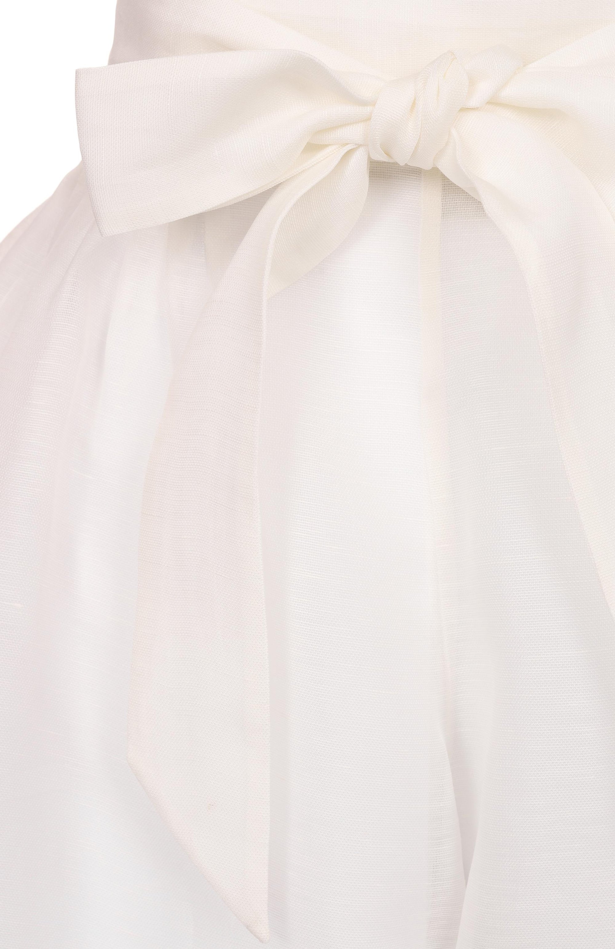 Шорты изо льна и шелка ZIMMERMANN, арт. 4074AS252/IV0, фото 6