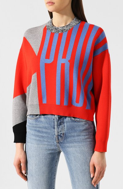 Пуловер из смеси вискозы и шерсти PROENZA SCHOULER, арт. WL1917001-KY149, фото 3