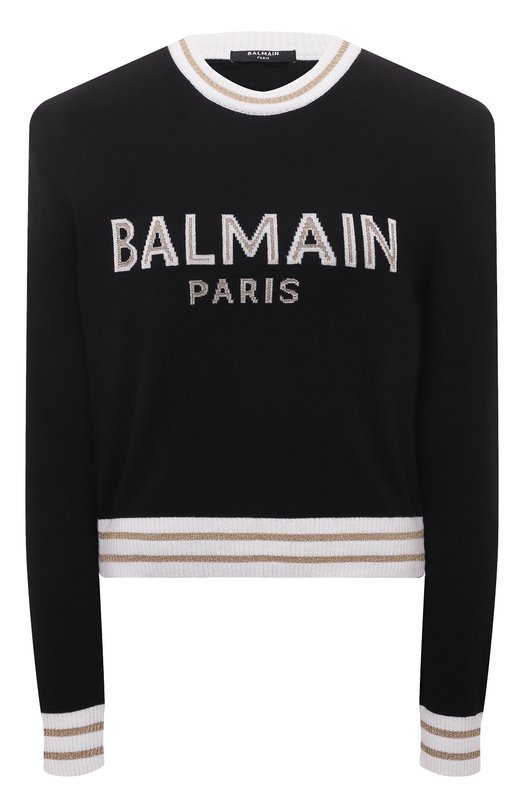 фото Пуловер из шерсти и кашемира balmain