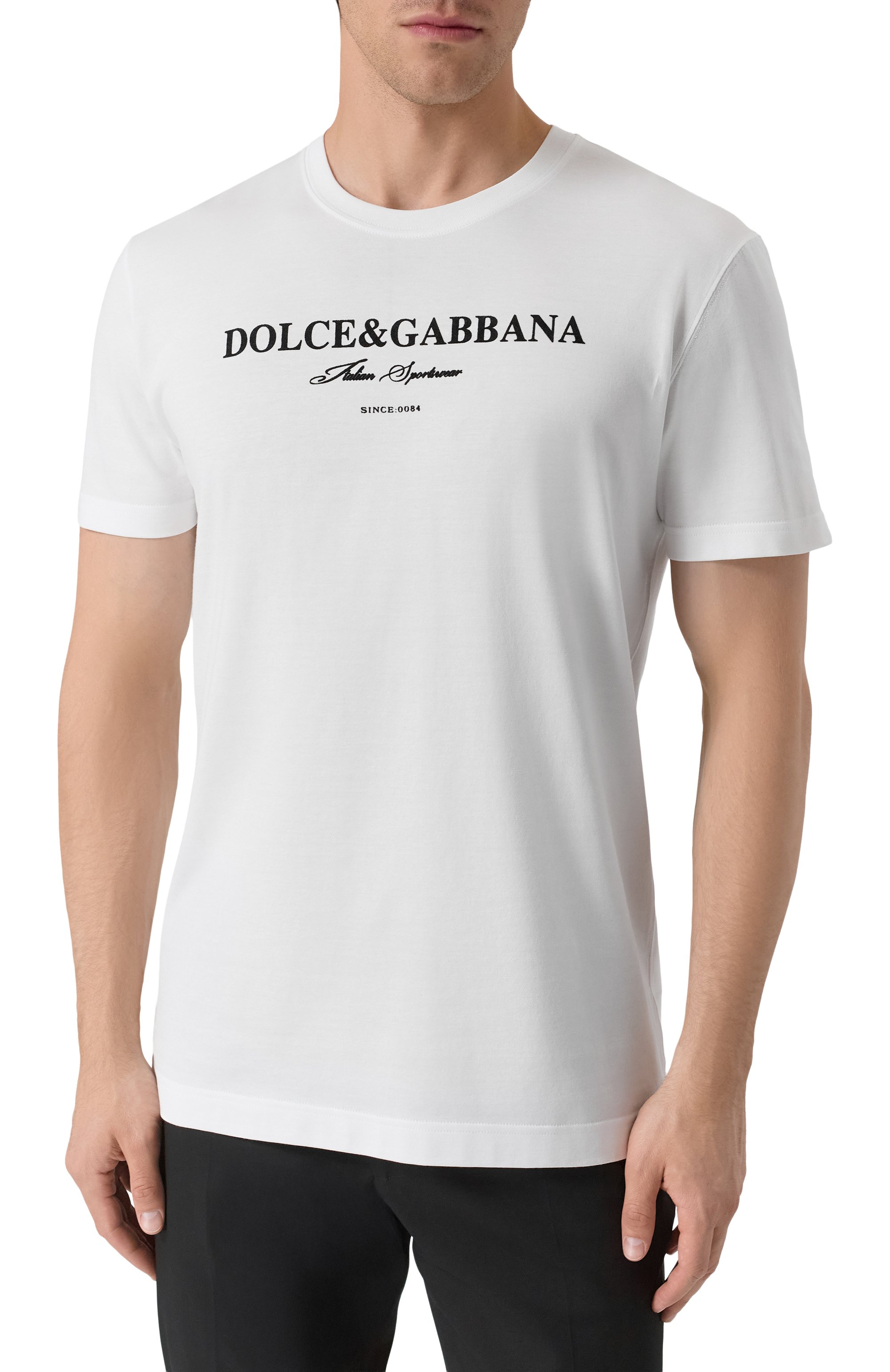 Хлопковая футболка DOLCE & GABBANA, арт. G8RN8T/G709Y, фото 3