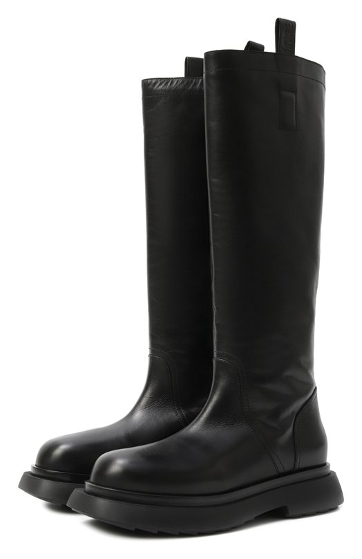 Кожаные сапоги Genny 3JUIN 326W9003.A.1247997 Чёрный 326W9003.A.1247997