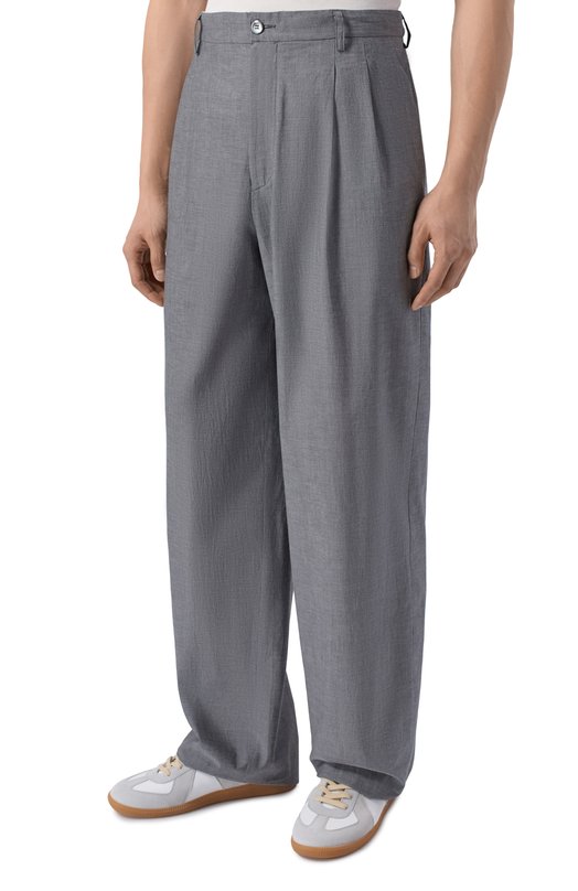 Хлопковые брюки Magliano MGSS26PA01012 Серый  MGSS26PA01012 Фото 3