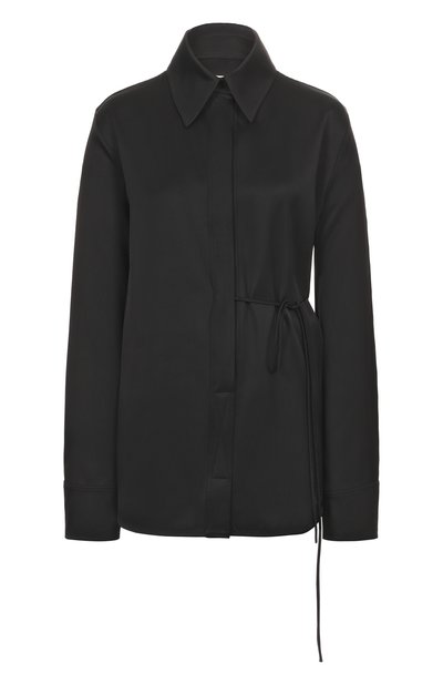 Женская блузка из вискозы и шелка JIL SANDER, арт. J04DL0107-J65112