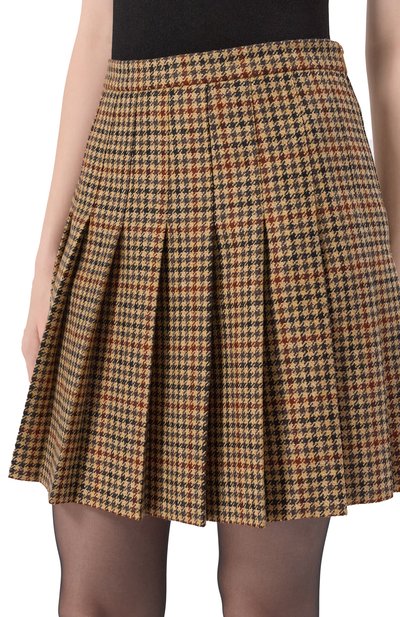 Юбка из шерсти и кашемира LORENA ANTONIAZZI, арт. G006A/4991, фото 5