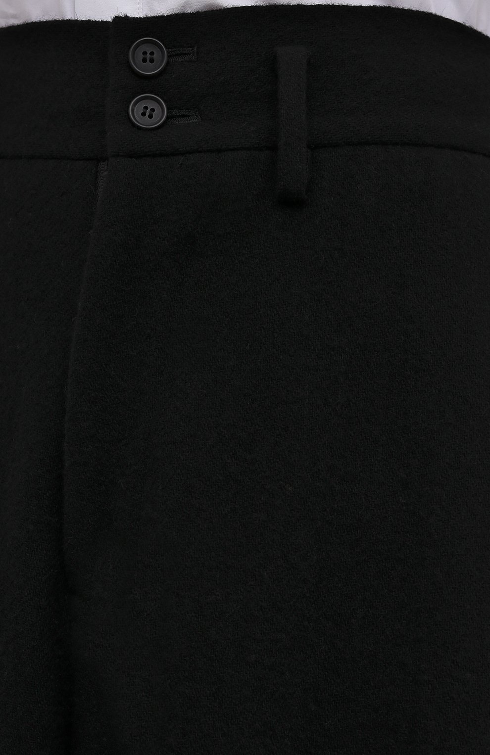 Шерстяные брюки YOHJI YAMAMOTO, арт. FM-P52-105, фото 5