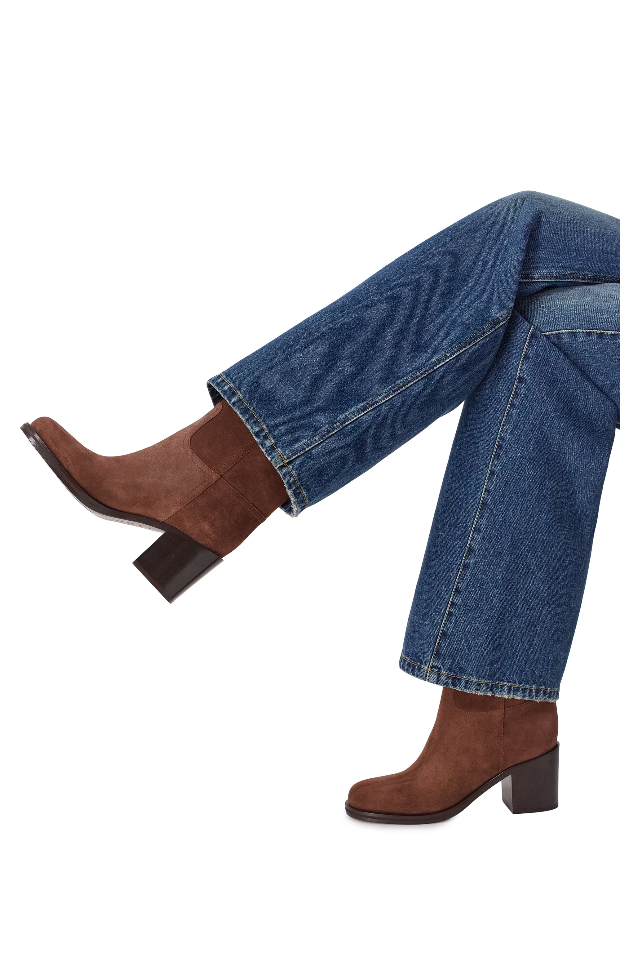 Замшевые ботильоны BRUNELLO CUCINELLI, арт. MZSFC3108, фото 2