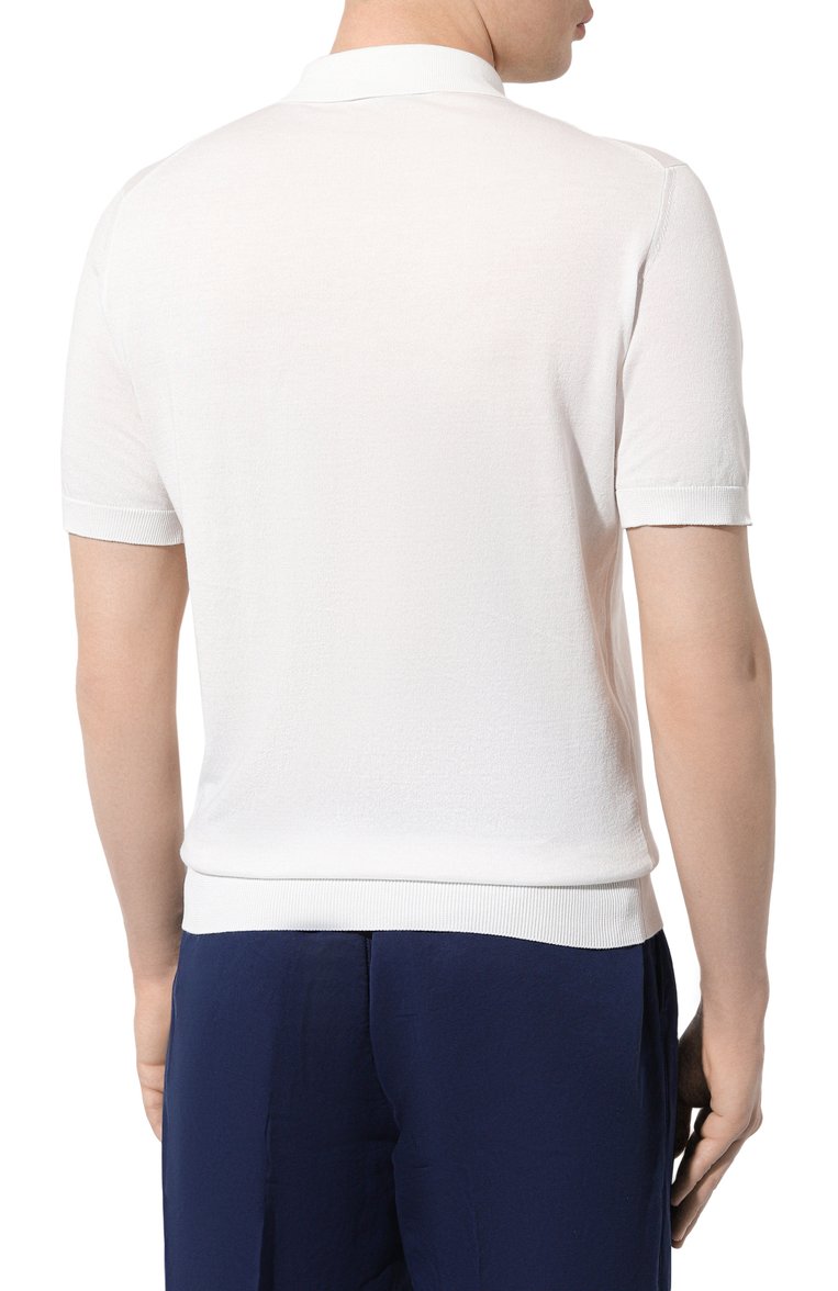 Хлопковое поло ANDREA CAMPAGNA, арт. P24-101, фото 4