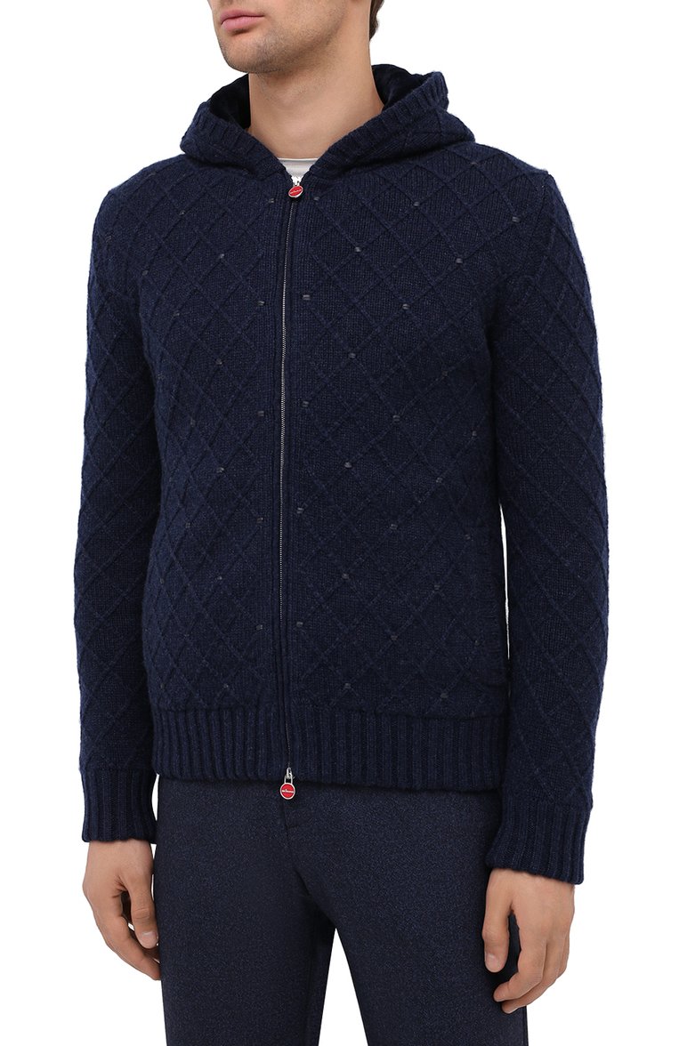 Кашемировый бомбер с меховой подкладкой KITON, арт. UMK0017C, фото 1