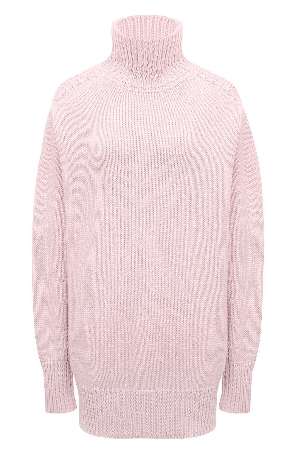 Кашемировый свитер SASUPHI светло-розового цвета по цене 237500 руб., арт. W24603/WS, фото 1 Кашемировый свитер SASUPHI, арт. W24603/WS, фото 1