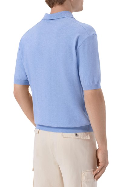 Хлопковое поло PAUL&SHARK, арт. 25411610_001, фото 4