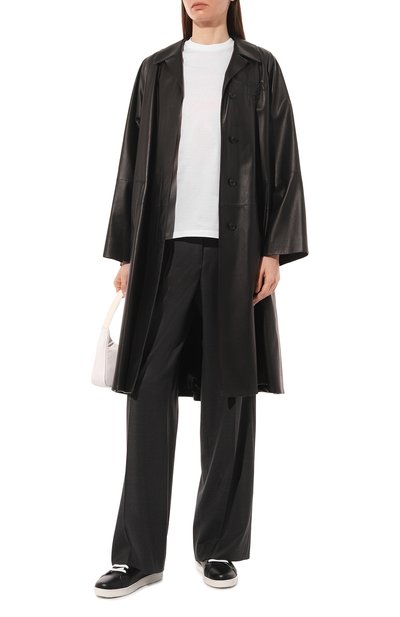 Хлопковая футболка PRADA, арт. 35838-1X58-F0009-161, фото 2