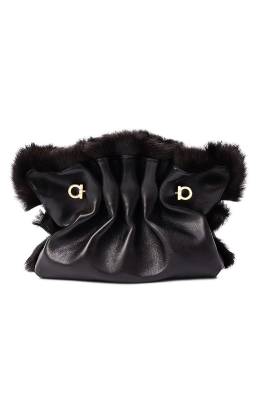 Сумка Soft-bag small Ferragamo 21A446/787 Чёрный  21A446/787 Фото 6