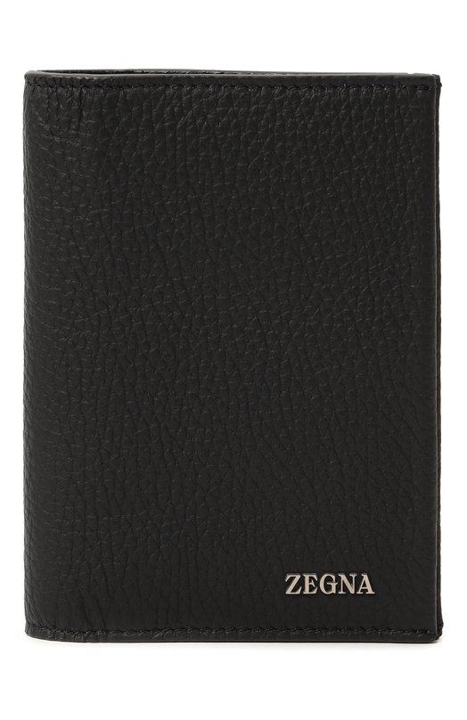 фото Кожаная обложка для паспорта zegna