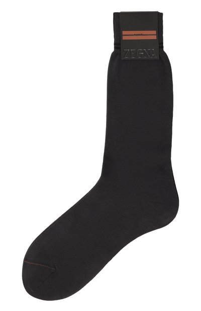 Мужские хлопковые носки ZEGNA, арт. N4V40/021