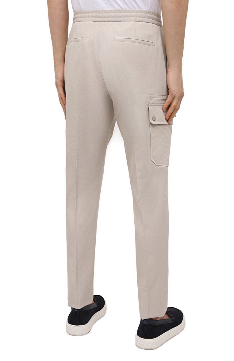 Брюки-карго из хлопка и льна ZEGNA, арт. UWI03/TT21, фото 4