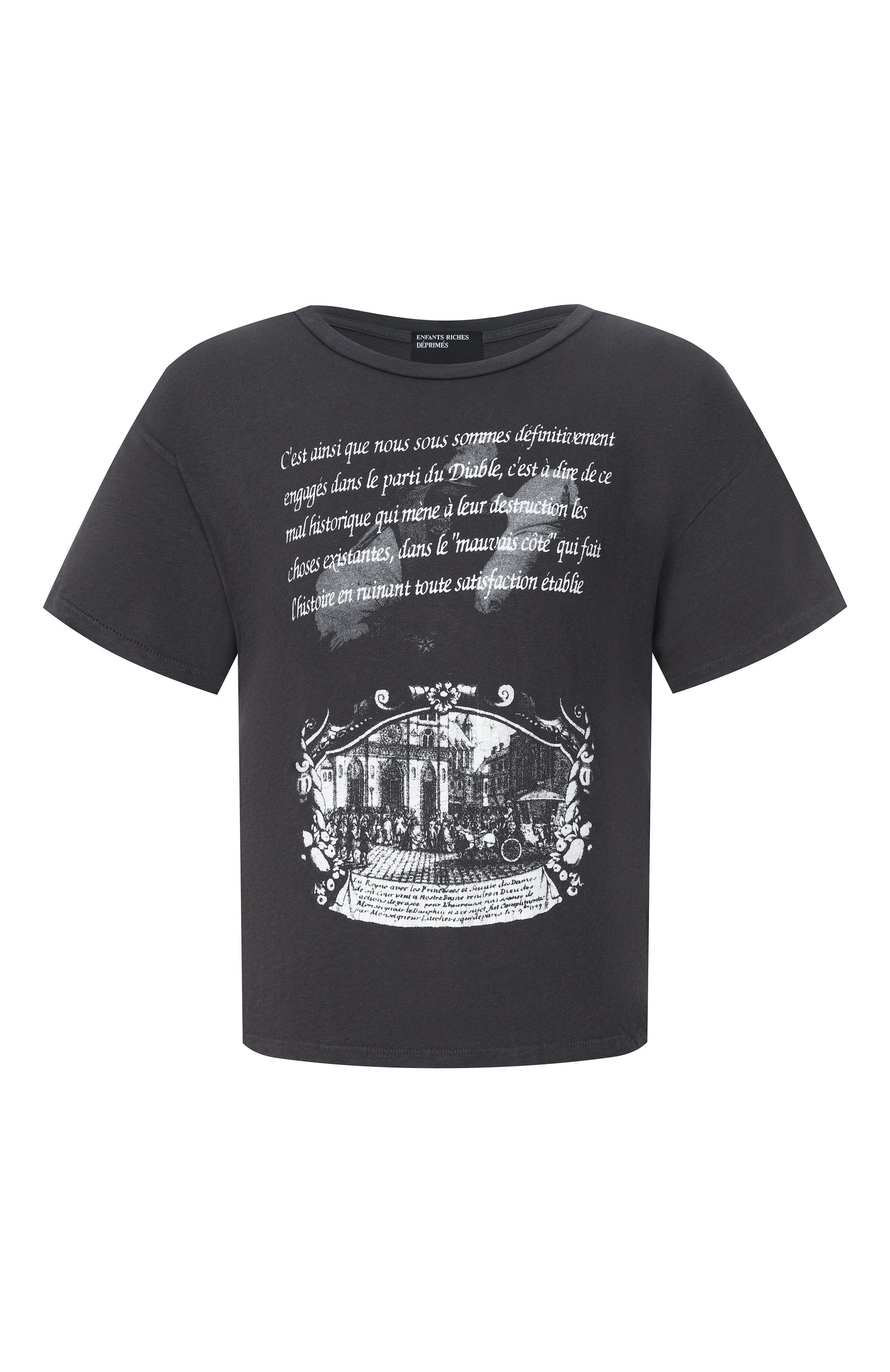 Хлопковая футболка ENFANTS RICHES DEPRIMES, арт. 010-869/C0TT0N, фото 1