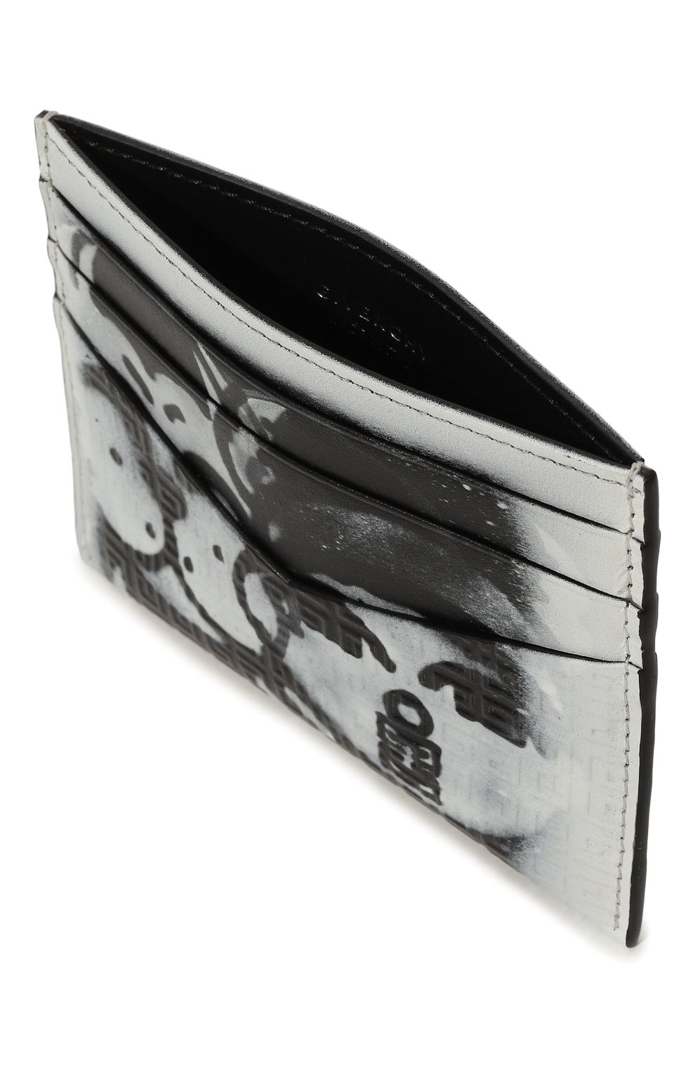 Кожаный футляр для кредитных карт givenchy x chito GIVENCHY черно-белого цвета по цене 43900 руб., арт. BK6099/K1E9, фото 3 Кожаный футляр для кредитных карт givenchy x chito GIVENCHY, арт. BK6099/K1E9, фото 3