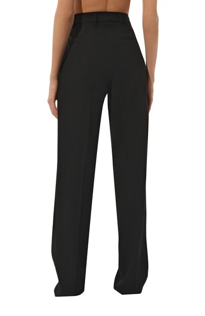 Брюки ROBERTO CAVALLI черного цвета по цене 88950 руб., арт. QKT220/FY012, фото 4 Брюки ROBERTO CAVALLI, арт. QKT220/FY012, фото 4