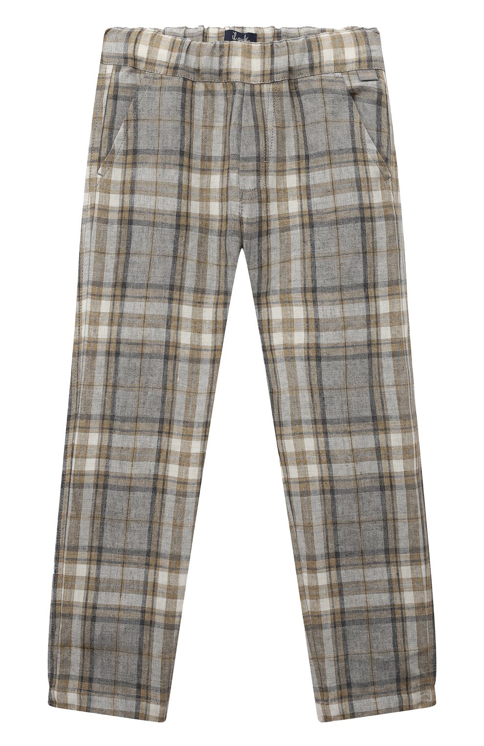 Льняные брюки IL GUFO, арт. P23PL261L3019/10A-14A, фото 1