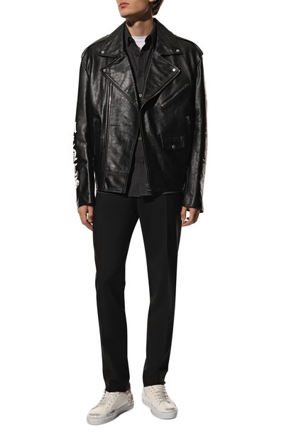 Кожаные кеды sky abra HIDE AND JACK, арт. SKYLABRRED, фото 2