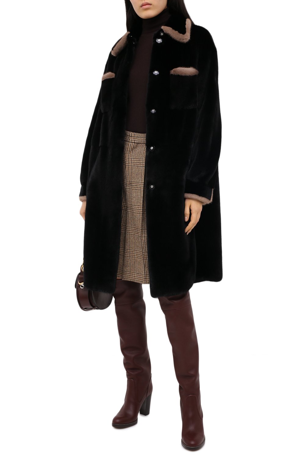 Шуба из меха норки VICTORIA KUSENKOVA, арт. 702801902547, фото 2