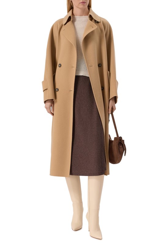 Пуловер из шерсти и кашемира Gran Sasso 14206/33006 Кремовый  14206/33006 Фото 2