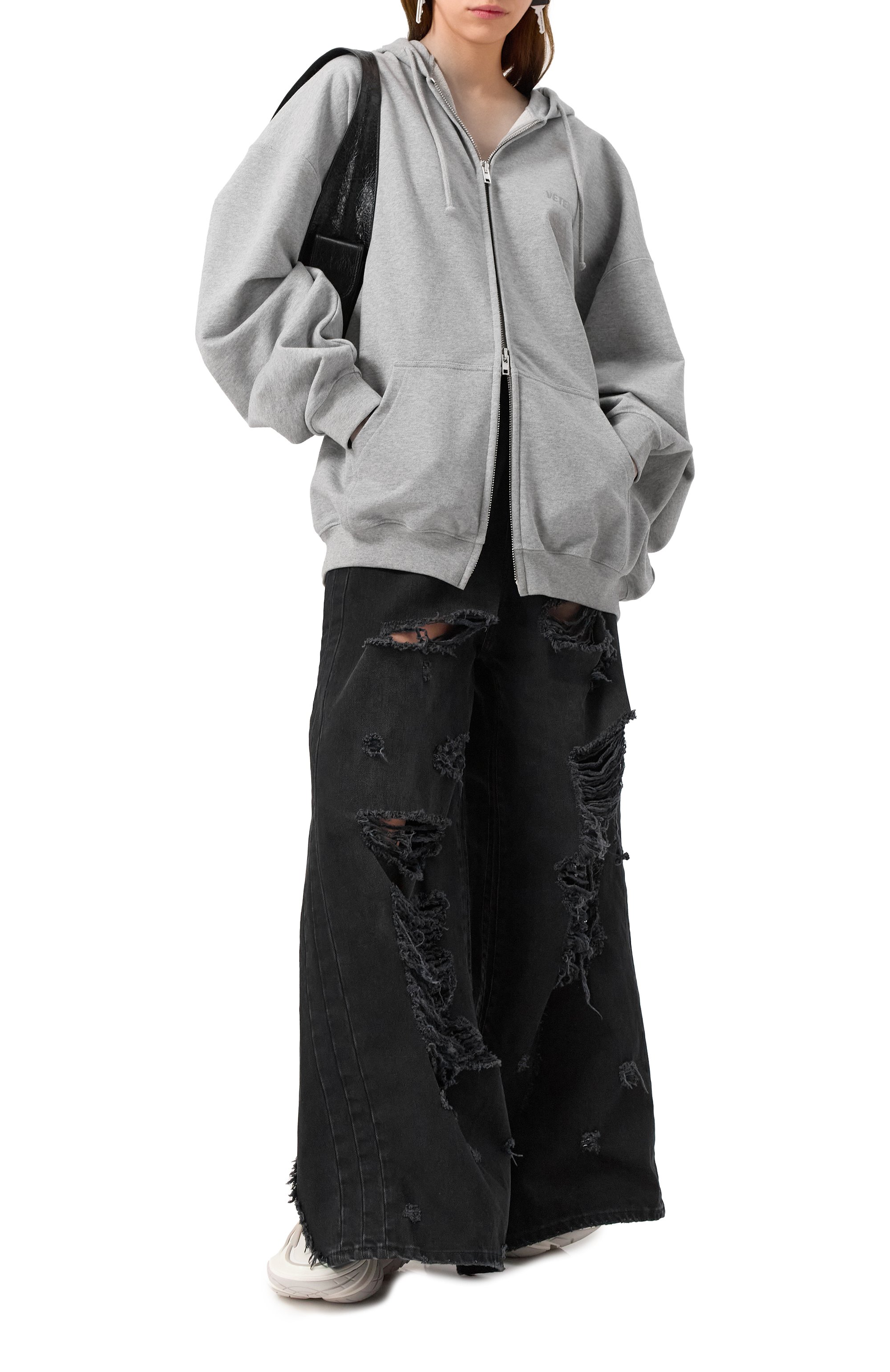 Хлопковая толстовка VETEMENTS, арт. UA66HD810G, фото 2