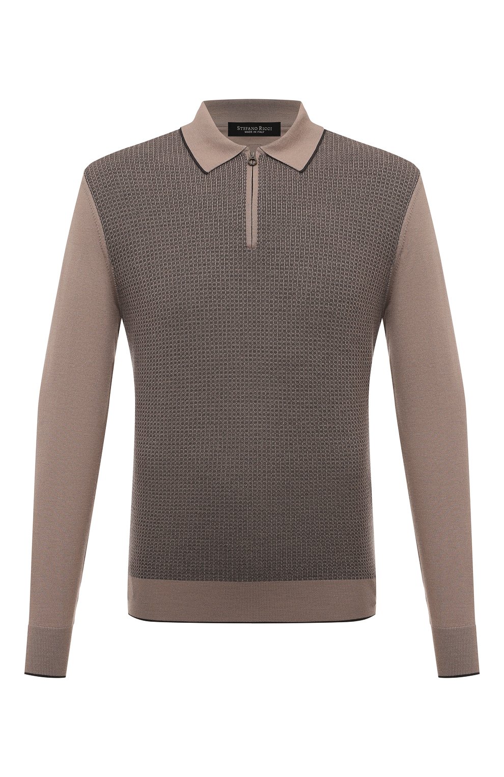 Поло из шерсти и шелка STEFANO RICCI, арт. KE06007AZ1/E24303, фото 1