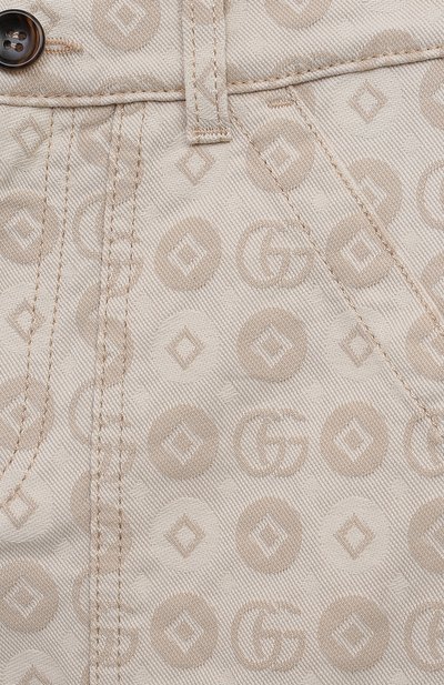 Хлопковые брюки GUCCI, арт. 692194/XDB8R, фото 3