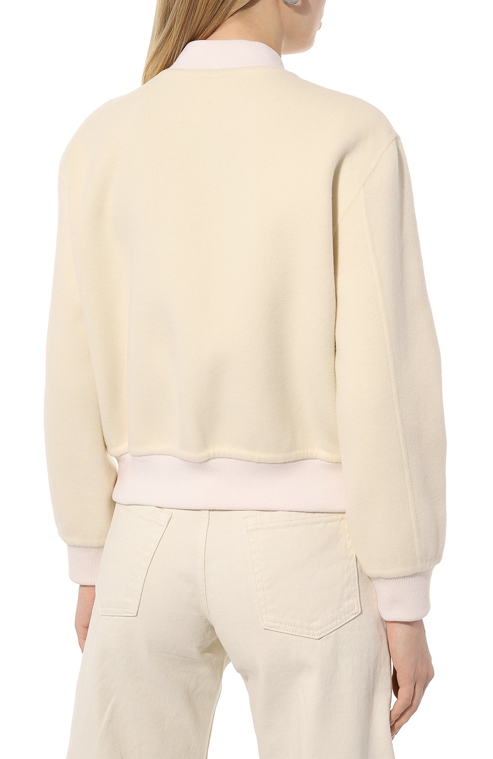 Бомбер из шерсти и кашемира THEORY, арт. M1101405, фото 4