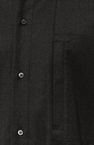 Рубашка из шерсти и шелка ZILLI, арт. SP0B01M024091001U, фото 5