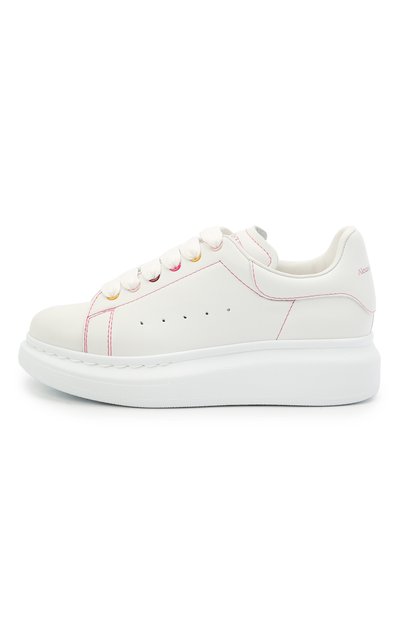 Кожаные кеды ALEXANDER MCQUEEN, арт. 587691/WHX1Q, фото 2