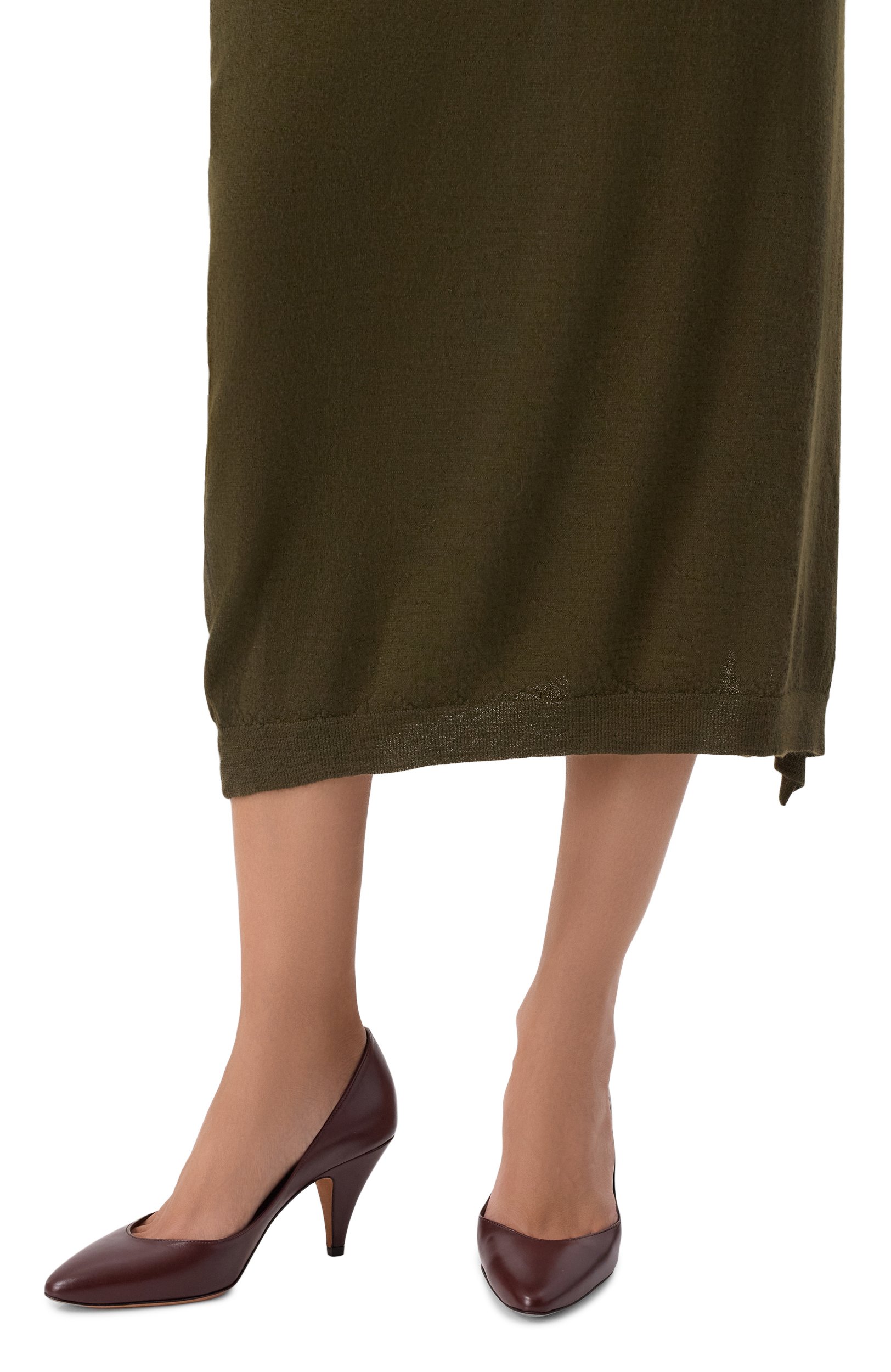 Кожаные туфли haze JUDE бордового цвета по цене 64850 руб., арт. HAZE PUMP/CREASED LEATHER, фото 2 Кожаные туфли haze JUDE, арт. HAZE PUMP/CREASED LEATHER, фото 2