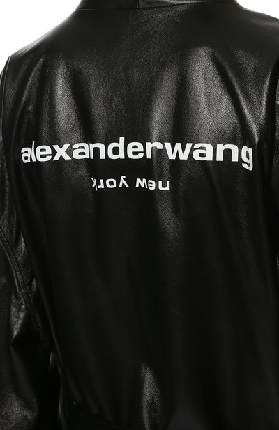 Кожаное пальто ALEXANDER WANG, арт. 1WC1222351, фото 5