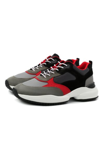 Комбинированные кроссовки HOGAN, арт. HXM5450DH10PFG, фото 1