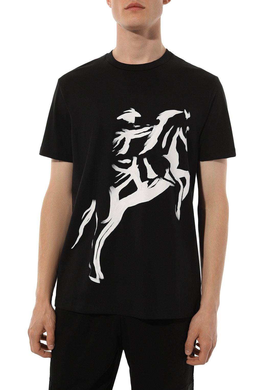 Хлопковая футболка DIRK BIKKEMBERGS, арт. PBMT0254, фото 3