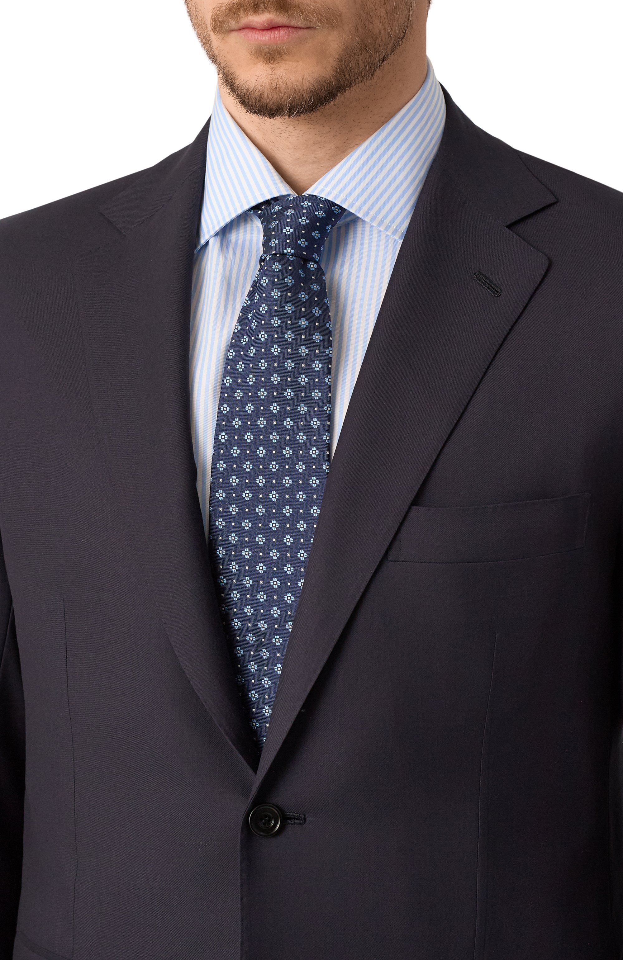 Шелковый галстук ZEGNA, арт. 1P8/Z9D02TA9, фото 2