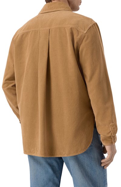 Вельветовая куртка-рубашка SAINT LAURENT, арт. 795555/Y34SC, фото 4