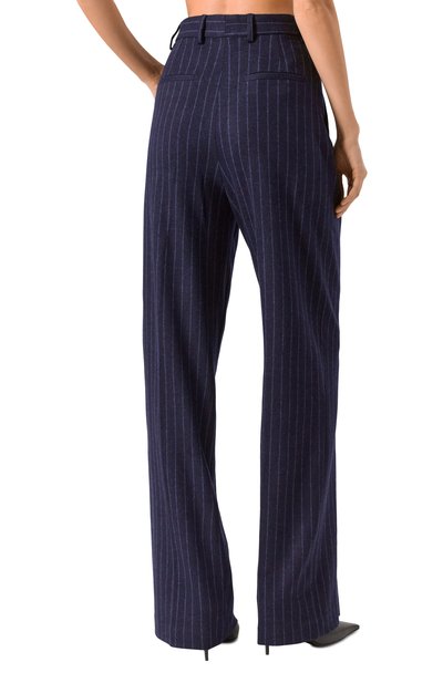 Шерстяные брюки MVST темно-синего цвета по цене 108000 руб., арт. TR0USERVBC9030.811/10, фото 4 Шерстяные брюки MVST, арт. TR0USERVBC9030.811/10, фото 4