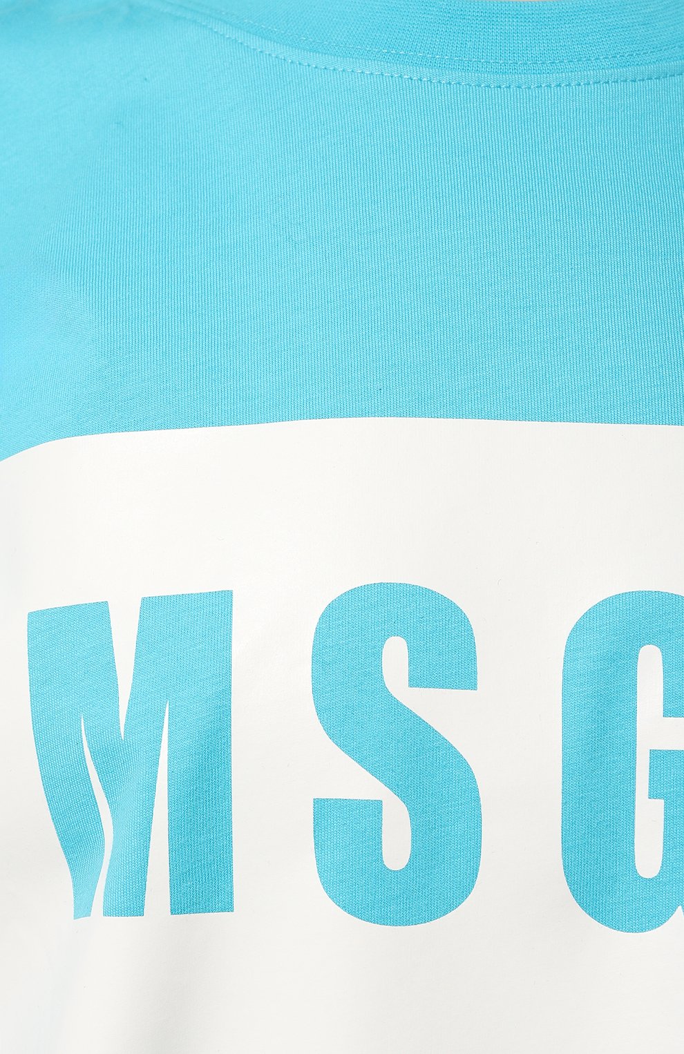 Хлопковая футболка MSGM, арт. 3641MDM520/247002, фото 5