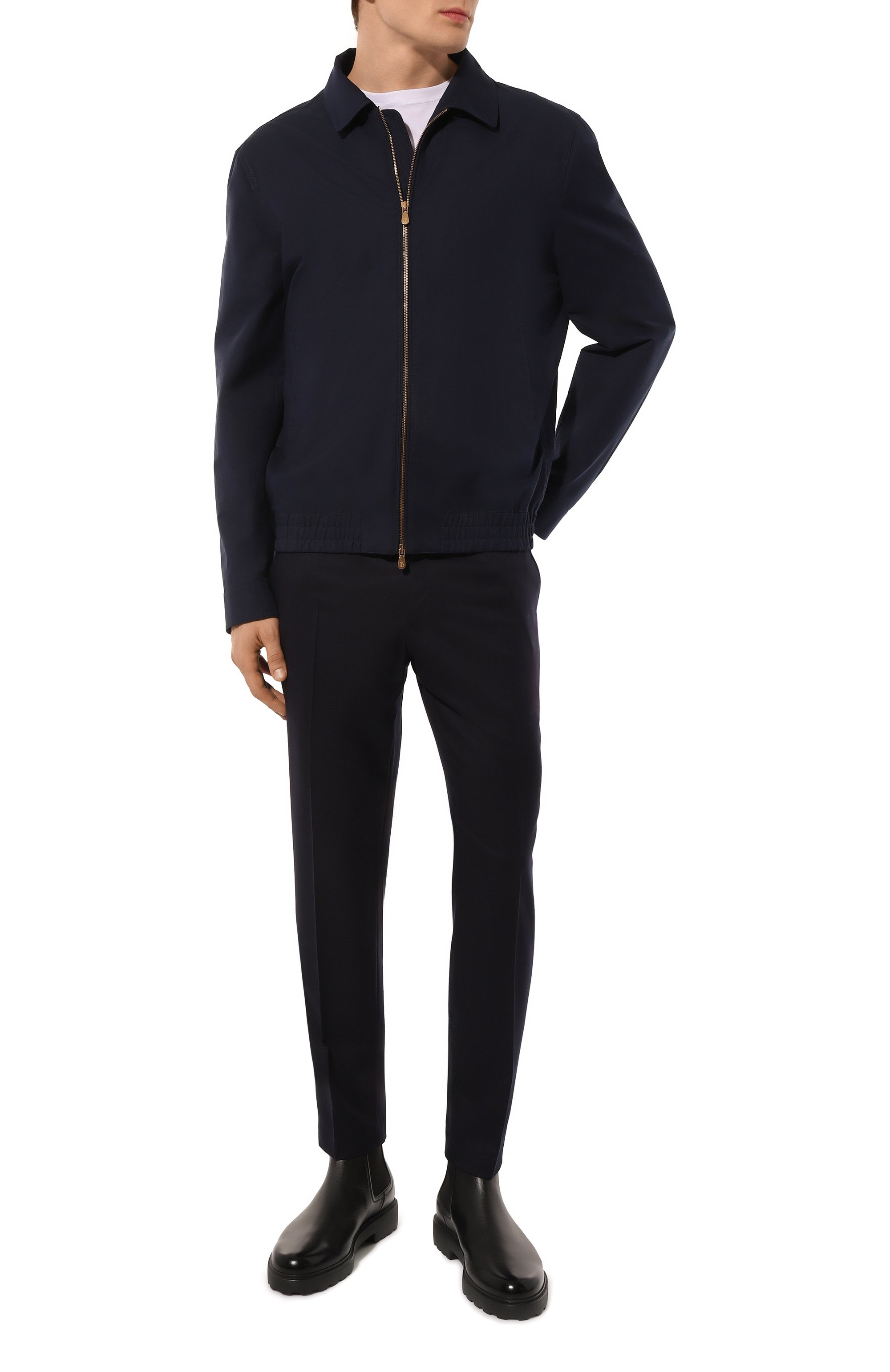 Шерстяные брюки DOLCE & GABBANA, арт. GW13ET/FU21Q, фото 2