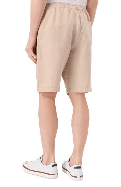 Льняные шорты 120% LINO, арт. 32ALIM29CM/0253/000, фото 4