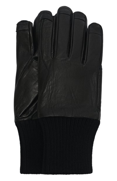 Мужские кожаные перчатки RICK OWENS, арт. RU02F4458/LBE