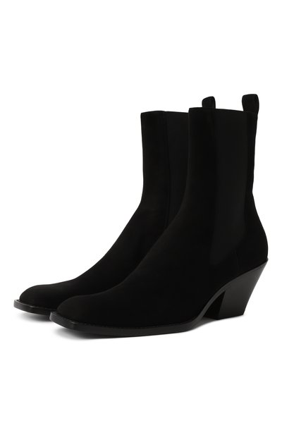 Женские замшевые казаки austin 60 KHAITE, арт. F1092-849/AUSTIN