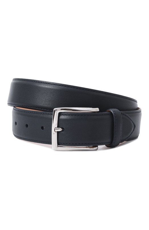 Кожаный ремень Corneliani 25V316-2520808 Синий 25V316-2520808