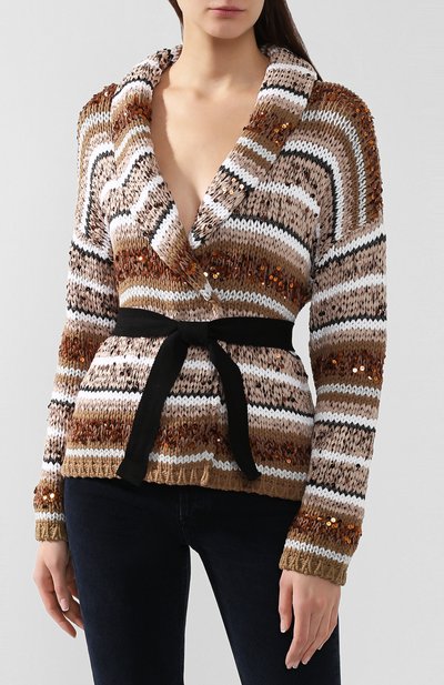 Хлопковый кардиган BRUNELLO CUCINELLI, арт. M1R370106, фото 3