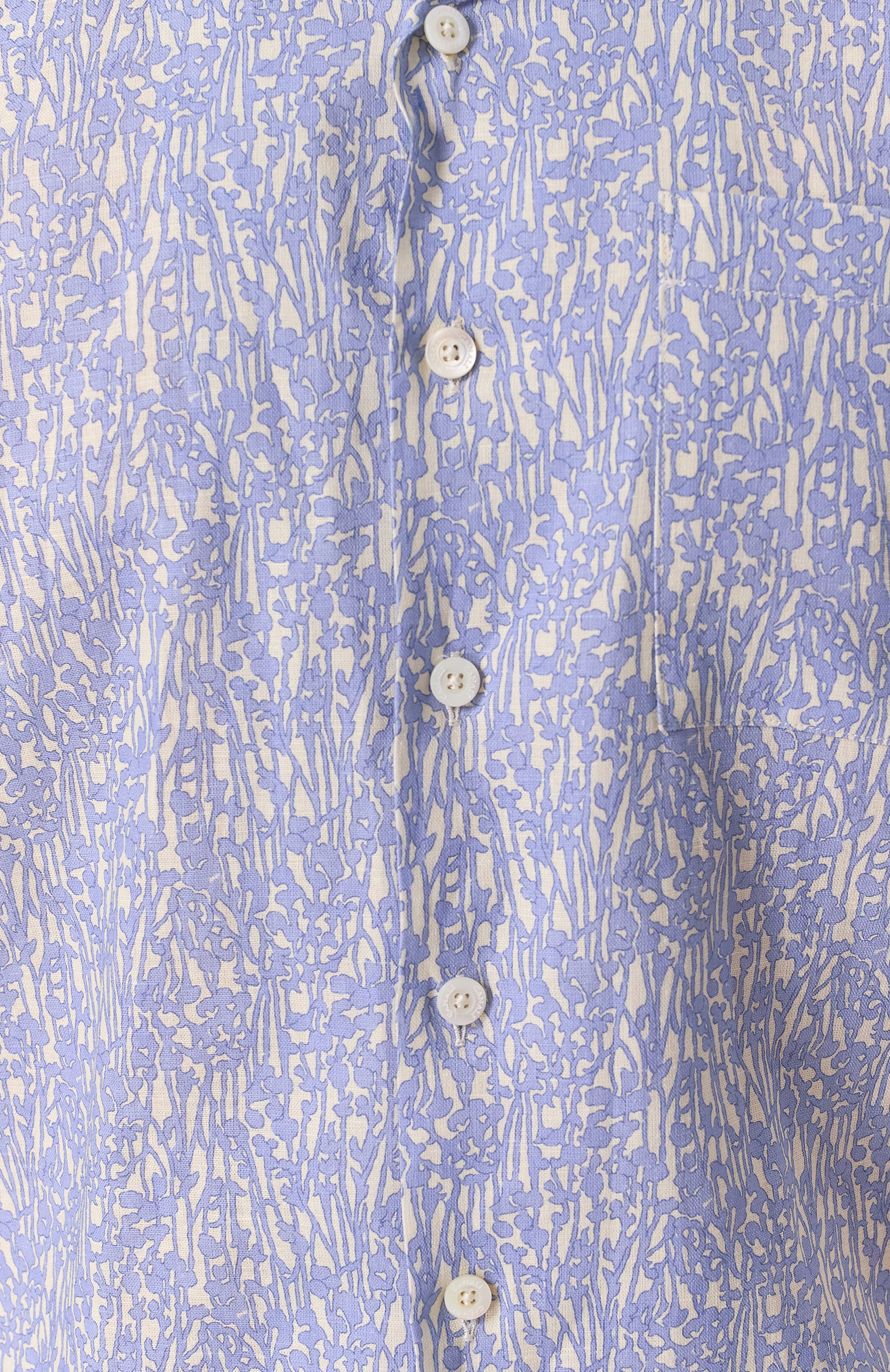 Рубашка из хлопка и льна CANALI, арт. CSM3055/GL03520, фото 6